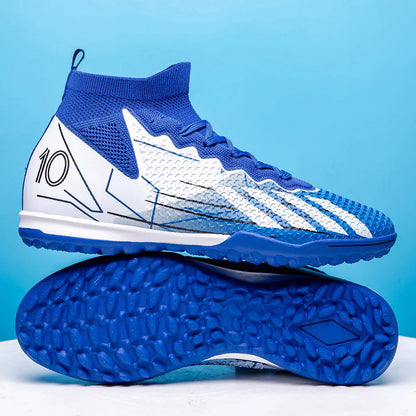 Football Spike Cleats - Professional Turf Football Boots With Rubber Outsole Cleats - ZOOMNSTORE