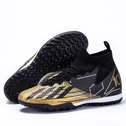 Football Spike Cleats - Professional Turf Football Boots With Rubber Outsole Cleats - ZOOMNSTORE