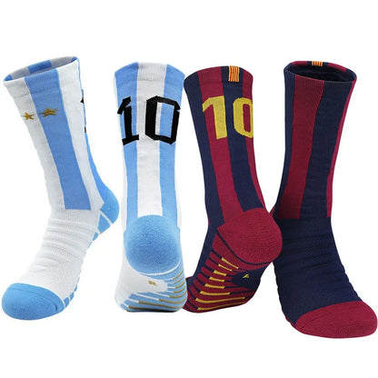 Football Training Socks – Men's Knit Polyester Athletic Performance Socks - ZOOMNSTORE