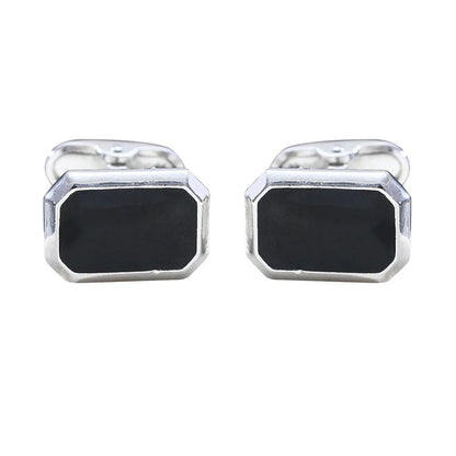 French Square Cufflinks - Luxury Mens Business Suit Accessories - ZOOMNSTORE
