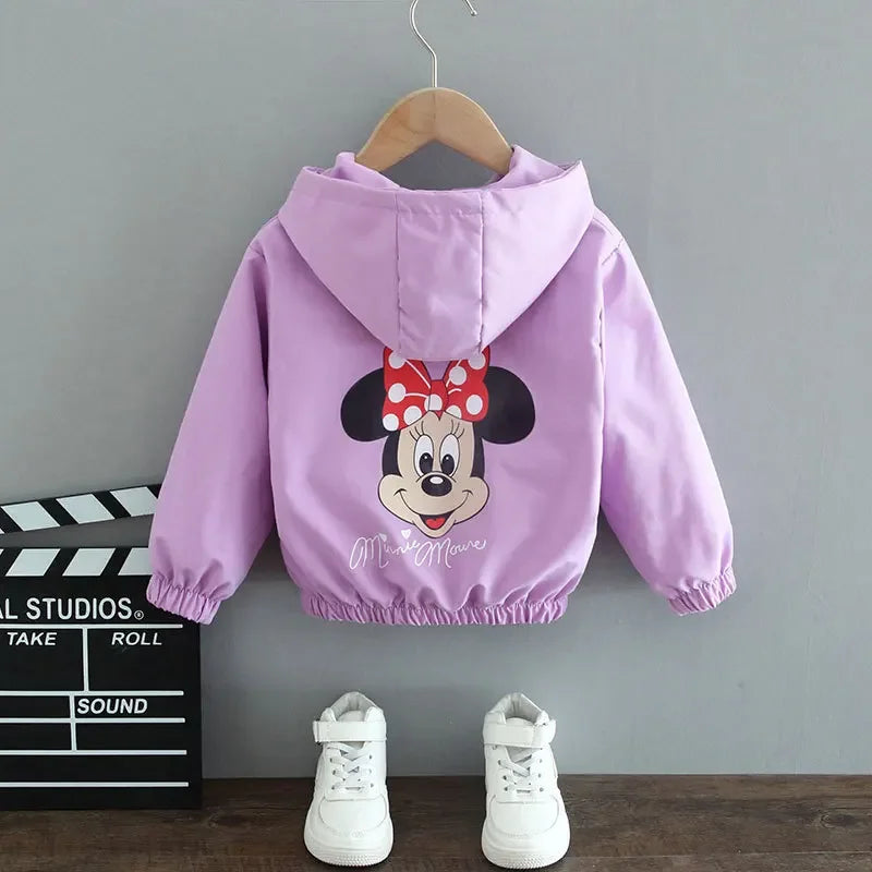 Frozen Elsa  Anna Hoodie Jacket - Baby Girls Spring Autumn Coat - ZOOMNSTORE