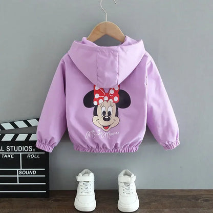 Frozen Elsa  Anna Hoodie Jacket - Baby Girls Spring Autumn Coat - ZOOMNSTORE