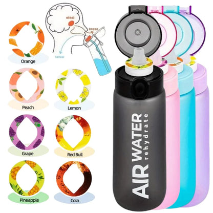 Fruit Flavor Water Bottle – 750ml BPA Free Sports Cup with 7 Fruit Pods - ZOOMNSTORE