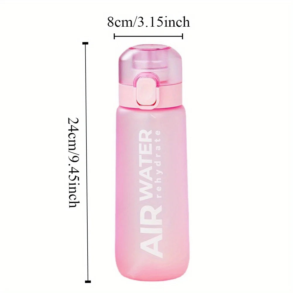 Fruit Flavor Water Bottle – 750ml BPA Free Sports Cup with 7 Fruit Pods - ZOOMNSTORE