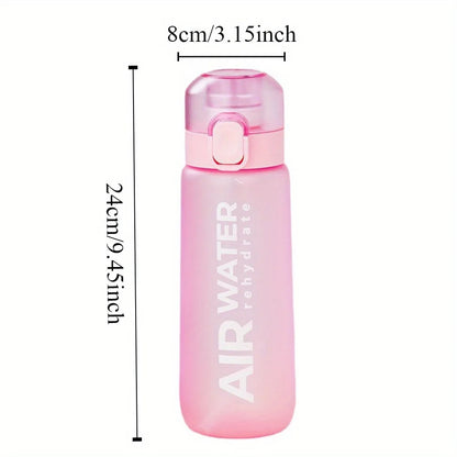 Fruit Flavor Water Bottle – 750ml BPA Free Sports Cup with 7 Fruit Pods - ZOOMNSTORE