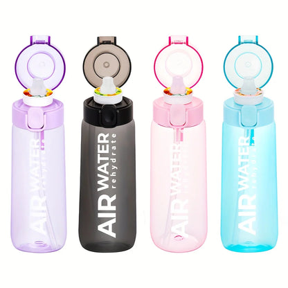 Fruit Flavor Water Bottle – 750ml BPA Free Sports Cup with 7 Fruit Pods - ZOOMNSTORE