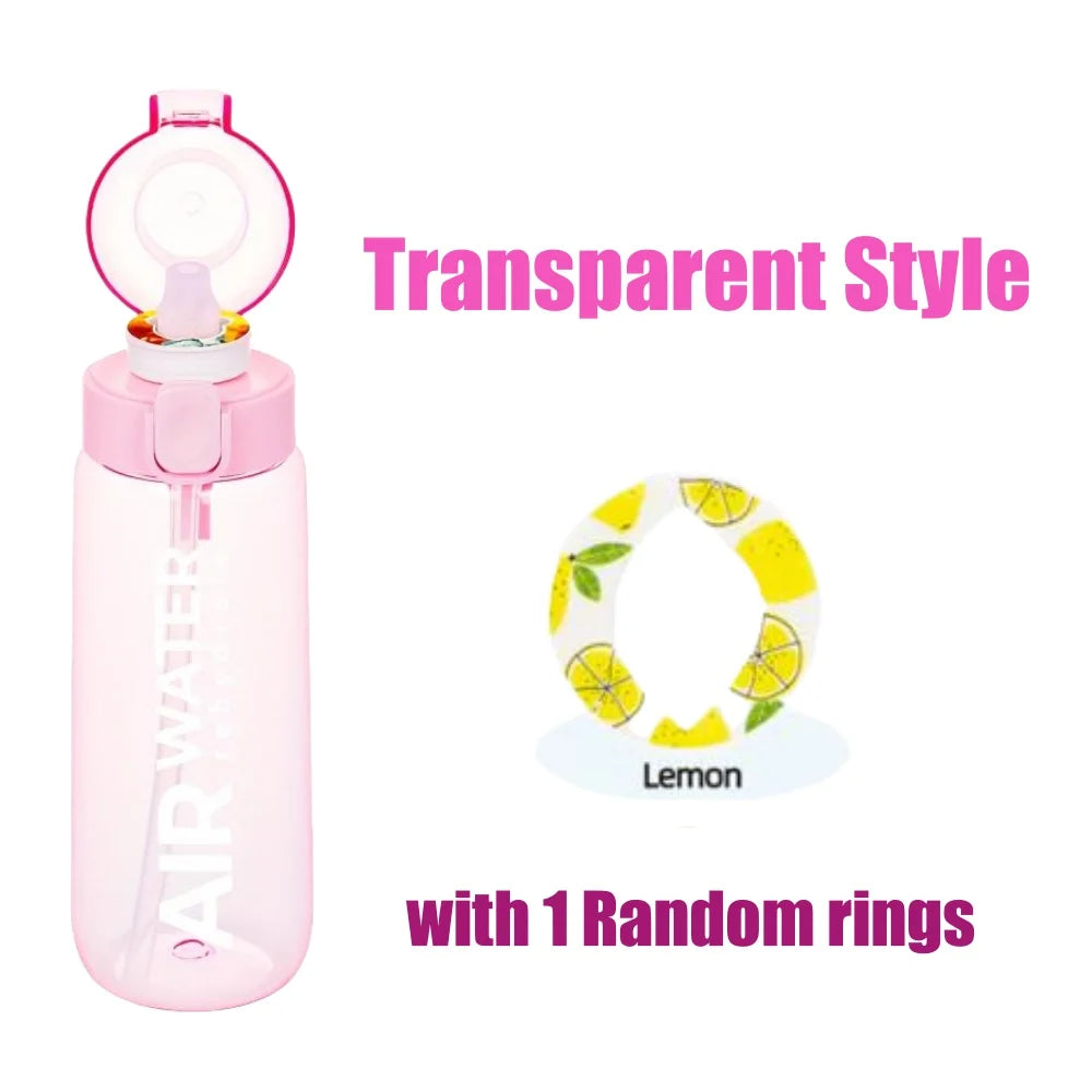 Fruit Flavor Water Bottle – 750ml BPA Free Sports Cup with 7 Fruit Pods - ZOOMNSTORE