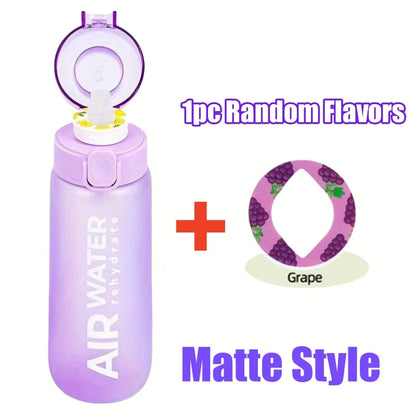 Fruit Flavor Water Bottle – 750ml BPA Free Sports Cup with 7 Fruit Pods - ZOOMNSTORE