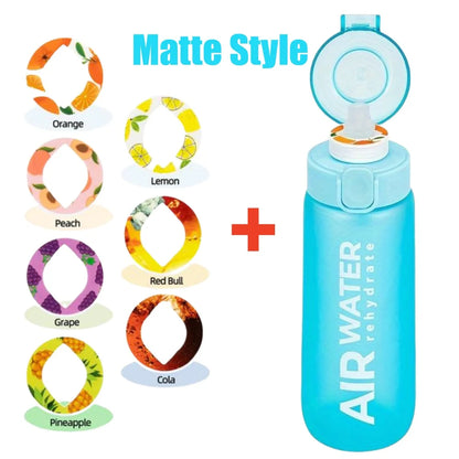 Fruit Flavor Water Bottle – 750ml BPA Free Sports Cup with 7 Fruit Pods - ZOOMNSTORE