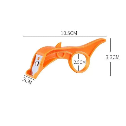 Fruit Peeler Stainless Steel - Manual Vegetable Cutter With Ergonomic Handle - ZOOMNSTORE