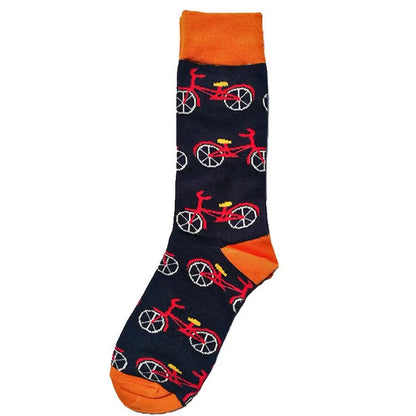 Funny Alien Shark Cotton Socks - Unisex Novelty Crew Socks - ZOOMNSTORE