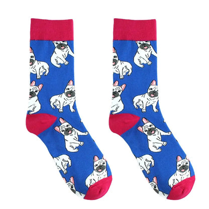 Funny Alien Shark Cotton Socks - Unisex Novelty Crew Socks - ZOOMNSTORE