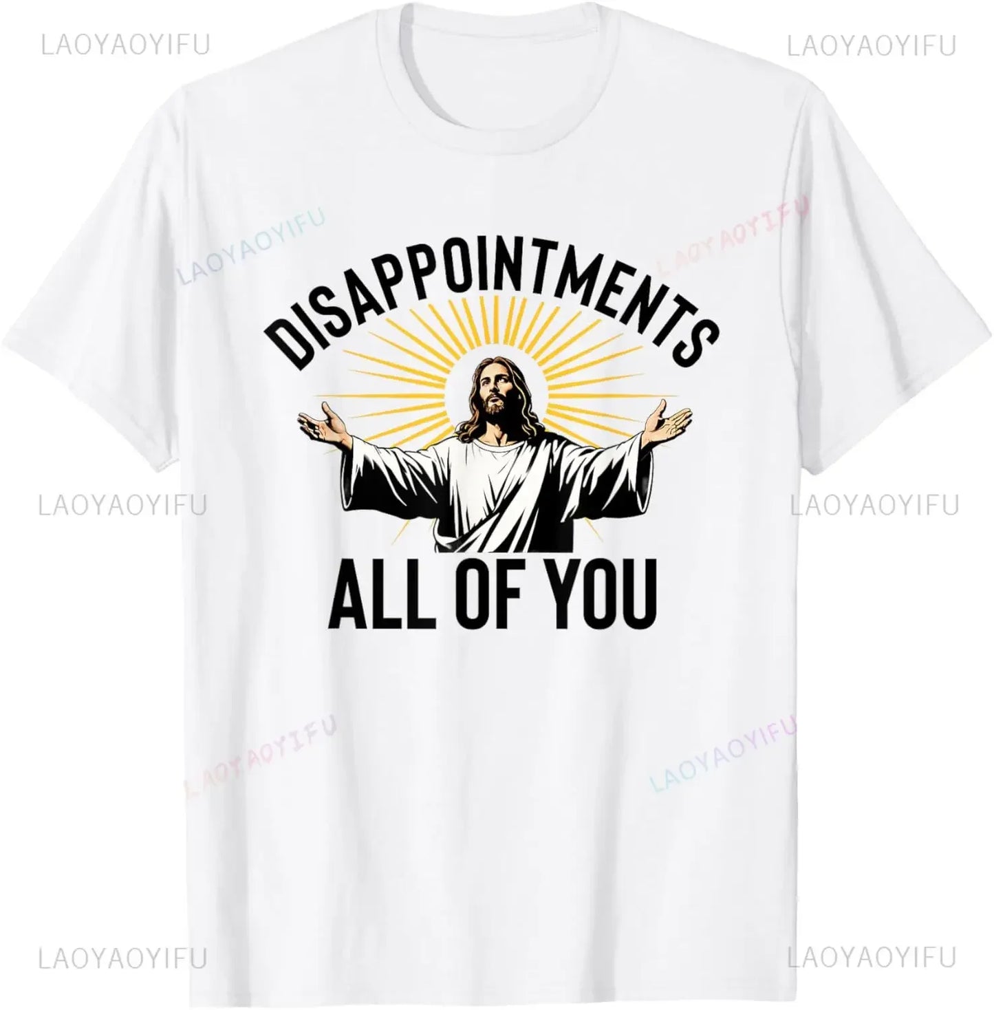 Funny Jesus Meme T-Shirt - Christian Faith Graphic Tee for Men - ZOOMNSTORE