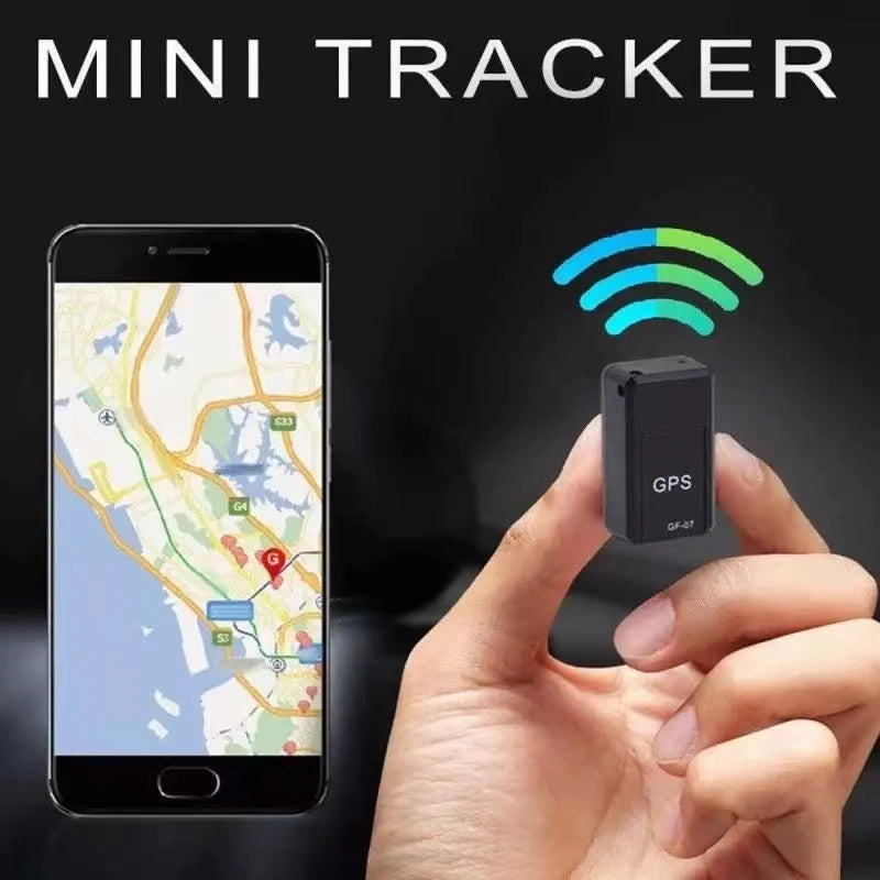 GPS Car Tracker - Mini GF07 Real Time Tracking Magnetic SIM Anti Theft Device - ZOOMNSTORE
