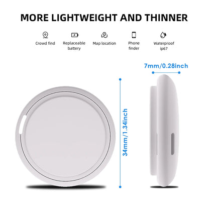 GPS Tracker Tag - Apple iOS Tracker Anti Loss Locator for Keys, Pets & Bicycles - ZOOMNSTORE