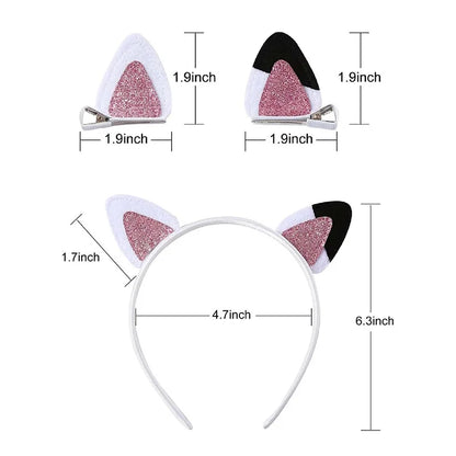 Gabby Dollhouse Headbands Children Anime Fashion Headwear Girls Cute Sweet Cartoon Headdress Creative Cosplay Accessories Gifts - ZOOMNSTORE