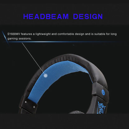 Gaming Headset Headphones - Wired LED Light Noise Cancelling Headset for PS4, Xbox & PC Gaming - ZOOMNSTORE