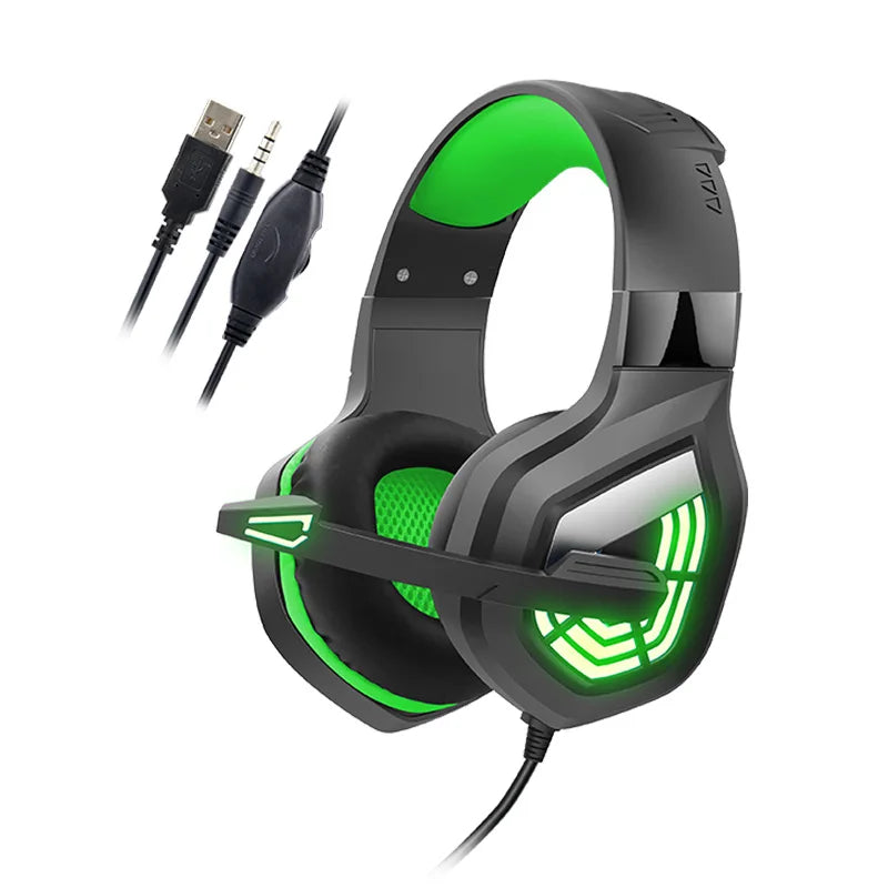 Gaming Headset Wired USB Surround Sound - Noise Cancelling Mic & Waterproof Design - ZOOMNSTORE
