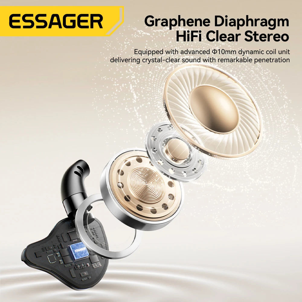 Gaming Wired Headphones - In-Ear Earbuds with Volume Control Mic & USB Type C - ZOOMNSTORE