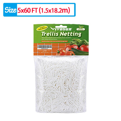 Heavy-Duty Garden Climbing Net - Trellis Netting for Plants and Vines - ZOOMNSTORE