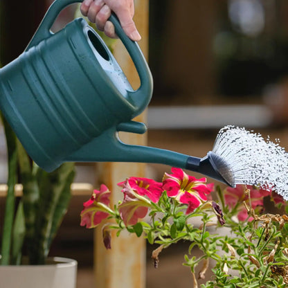 Garden Watering Can – Ergonomic Handle, Long Spout Watering Can Plastic Pot - ZOOMNSTORE
