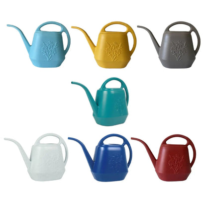 Garden Watering Can - Leakproof Plastic Pot with Ergonomic Handle & Long Spout - ZOOMNSTORE