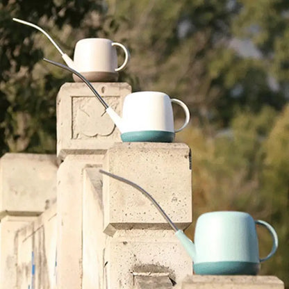 Garden Watering Can - Long Spout Kettle with Ergonomic Handle Design 1L - ZOOMNSTORE