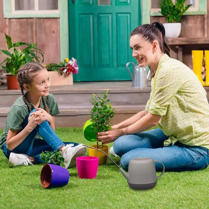 Garden Watering Can - Long Spout Kettle with Ergonomic Handle Design 1L - ZOOMNSTORE