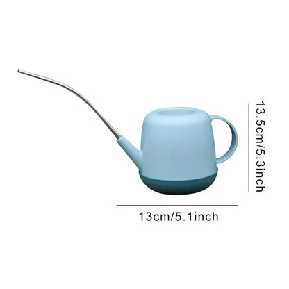Garden Watering Can - Long Spout Kettle with Ergonomic Handle Design 1L - ZOOMNSTORE