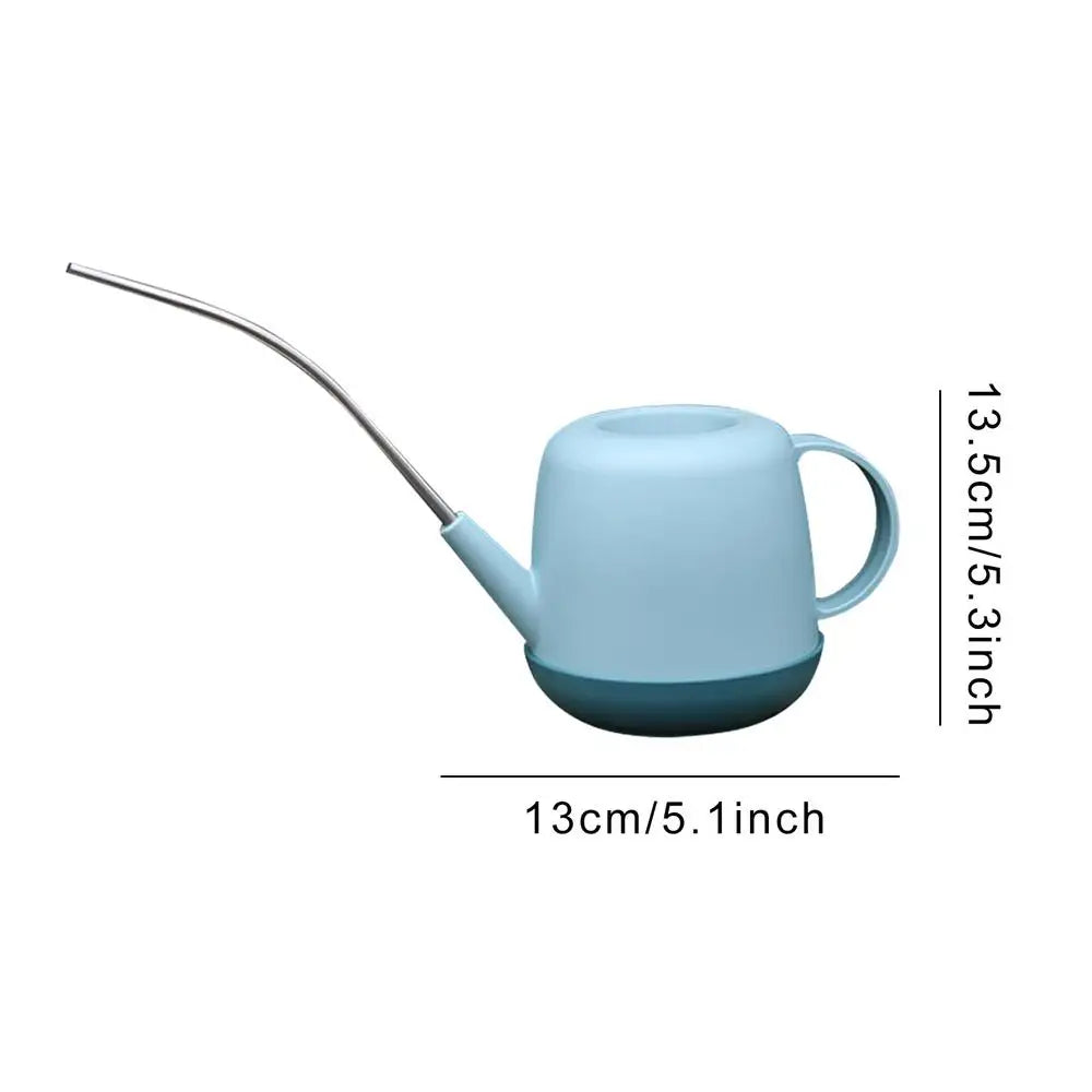Garden Watering Can - Long Spout Kettle with Ergonomic Handle Design 1L - ZOOMNSTORE