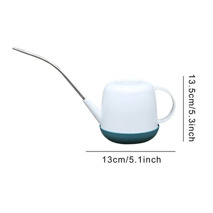 Garden Watering Can - Long Spout Kettle with Ergonomic Handle Design 1L - ZOOMNSTORE