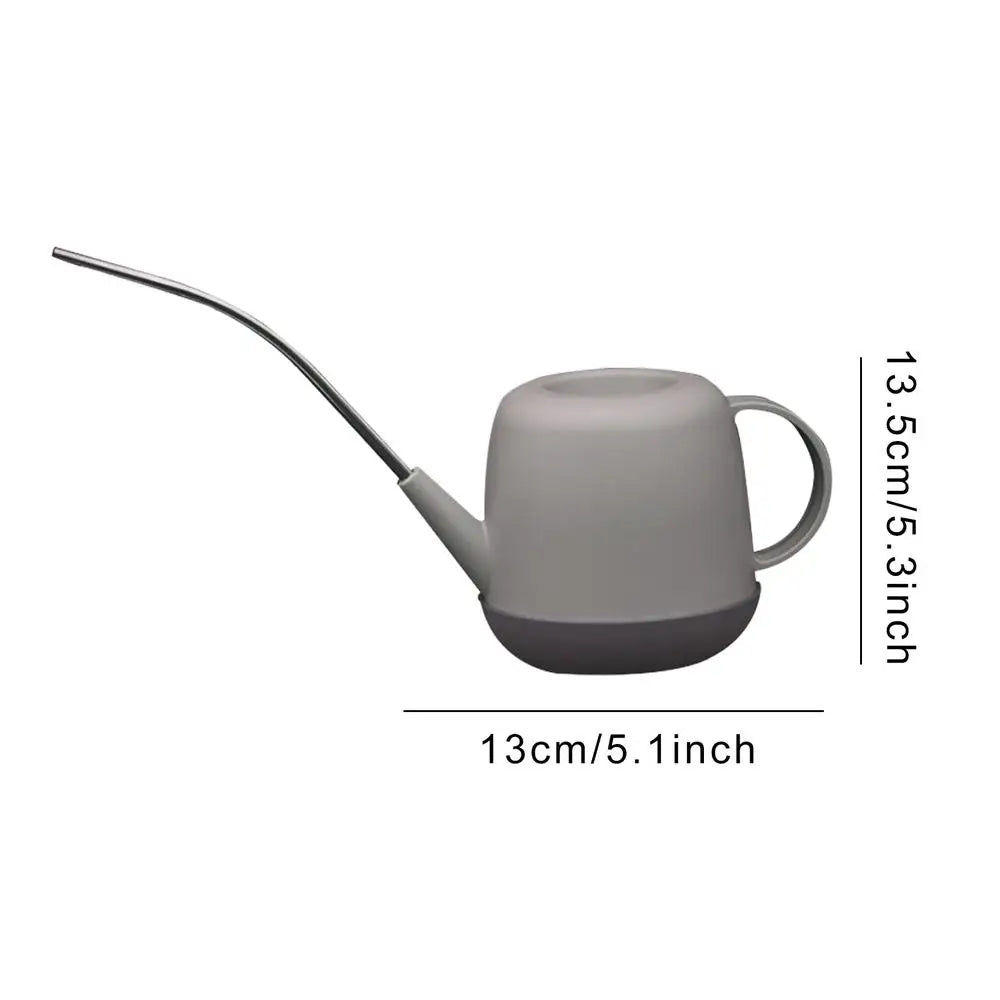 Garden Watering Can - Long Spout Kettle with Ergonomic Handle Design 1L - ZOOMNSTORE
