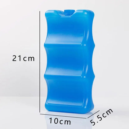 Gel Freezer Ice Blocks - Reusable Cooler Pack Bag for Picnic & Fresh Food Storage - ZOOMNSTORE