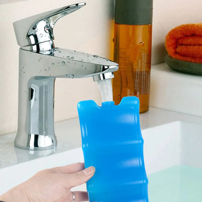 Gel Freezer Ice Blocks - Reusable Cooler Pack Bag for Picnic & Fresh Food Storage - ZOOMNSTORE