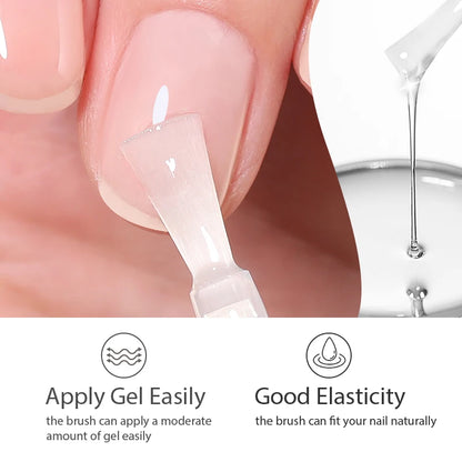 BORN PRETTY Gel Nail Polish Set - Super Top Coat  Base Gel 10ml Semi-Permanent Varnish - ZOOMNSTORE