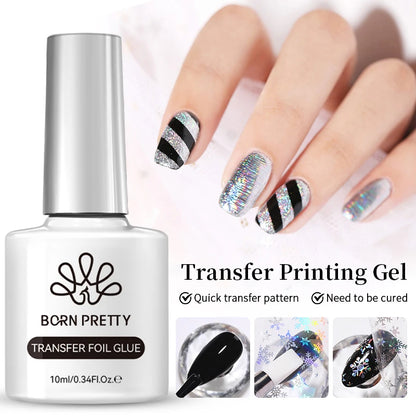 BORN PRETTY Gel Nail Polish Set - Super Top Coat  Base Gel 10ml Semi-Permanent Varnish - ZOOMNSTORE