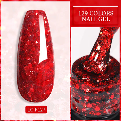 Gel Nail Polish - LILYCUTE UV Gel Varnish 7ML | Soak Off, Long Lasting Colors - ZOOMNSTORE