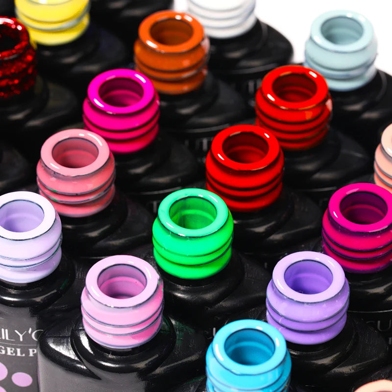 Gel Nail Polish - LILYCUTE UV Gel Varnish 7ML | Soak Off, Long Lasting Colors - ZOOMNSTORE
