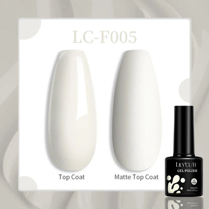 Gel Nail Polish - LILYCUTE UV Gel Varnish 7ML | Soak Off, Long Lasting Colors - ZOOMNSTORE
