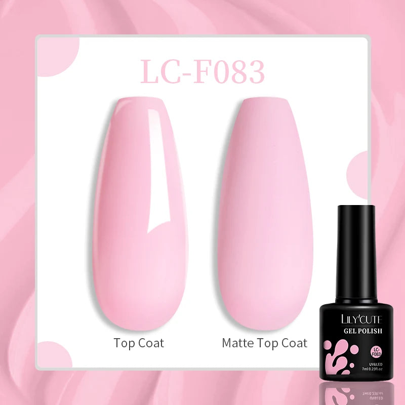 Gel Nail Polish - LILYCUTE UV Gel Varnish 7ML | Soak Off, Long Lasting Colors - ZOOMNSTORE