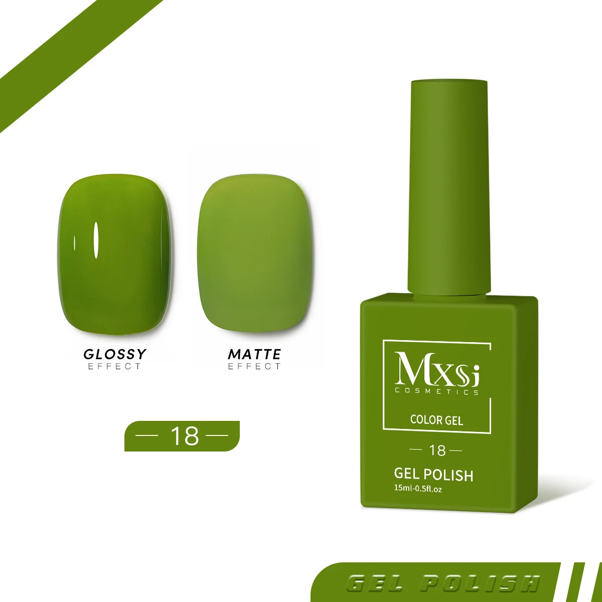 Gel Nail Polish Set - Neon Brown Royal Blue Red Green Pastel Nude Varnish - ZOOMNSTORE