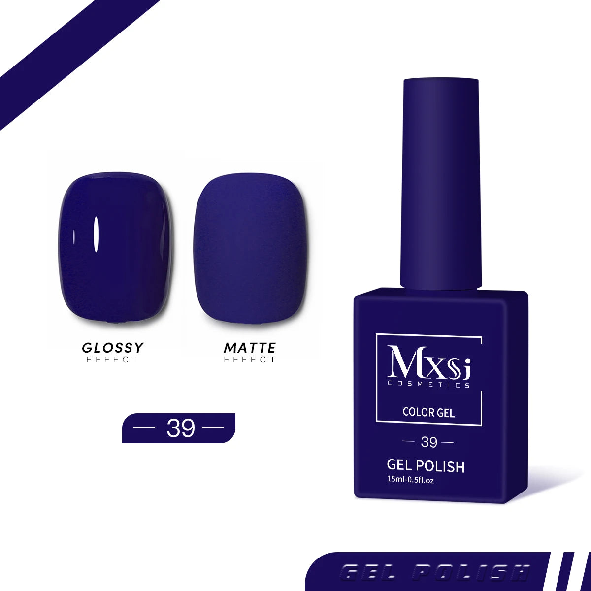 Gel Nail Polish Set - Neon Brown Royal Blue Red Green Pastel Nude Varnish - ZOOMNSTORE