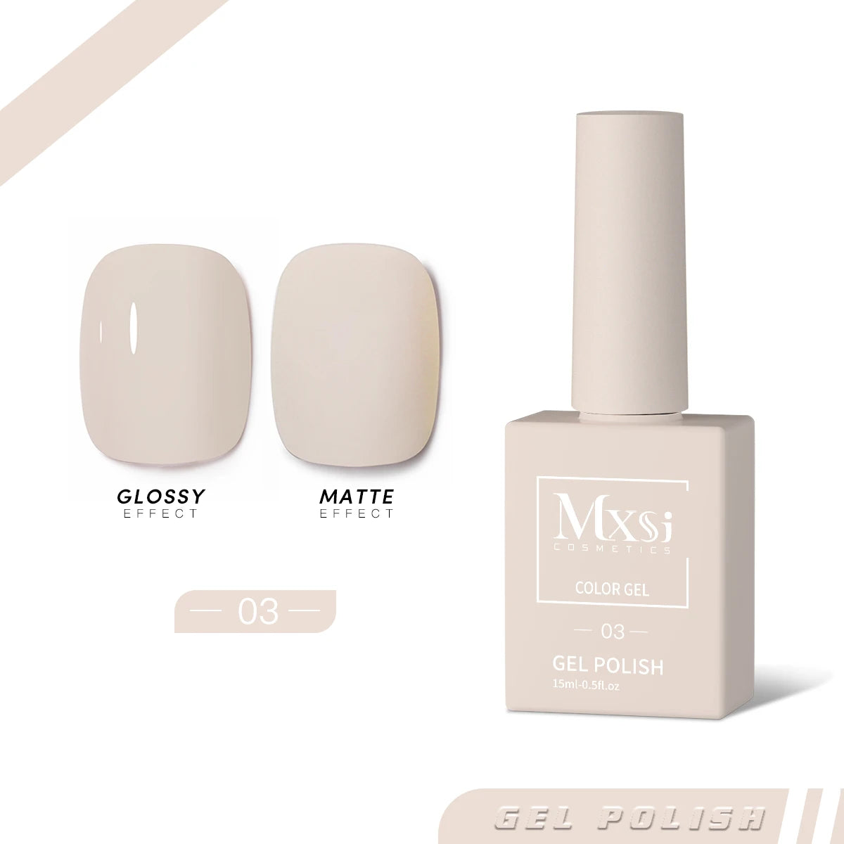 Gel Nail Polish Set - Neon Brown Royal Blue Red Green Pastel Nude Varnish - ZOOMNSTORE