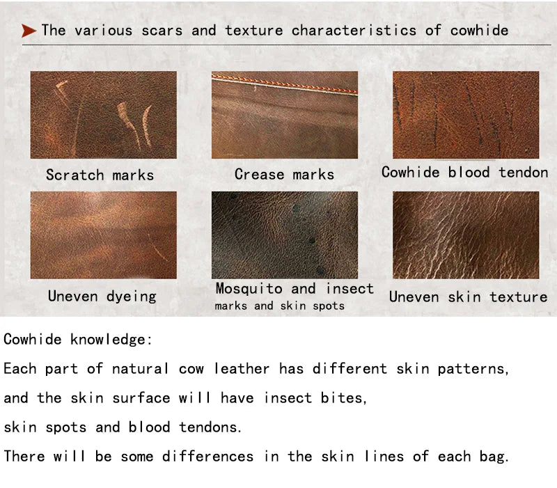 Genuine Leather Small Wallet - Handmade Cowhide Business Card Holder with Zipper - ZOOMNSTORE