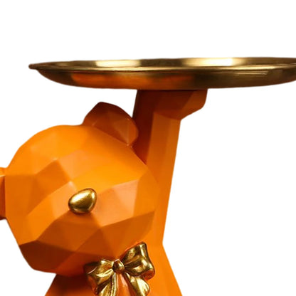Geometric Bear Resin Desk Decoration - Storage Sculpture for Office  Home - ZOOMNSTORE