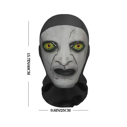 3D Ghost Face Mask - Halloween Balaclava Breathable Cosplay Prop - ZOOMNSTORE