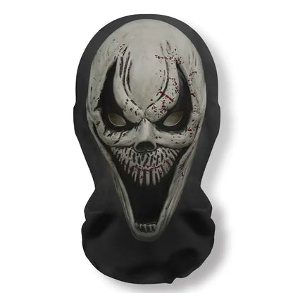 3D Ghost Face Mask - Halloween Balaclava Breathable Cosplay Prop - ZOOMNSTORE