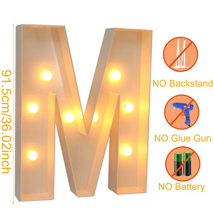 Giant LED Light Box - 915CM Baby Shower Birthday  Wedding Decor - ZOOMNSTORE