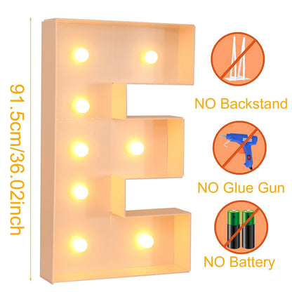 Giant LED Light Box - 915CM Baby Shower Birthday  Wedding Decor - ZOOMNSTORE