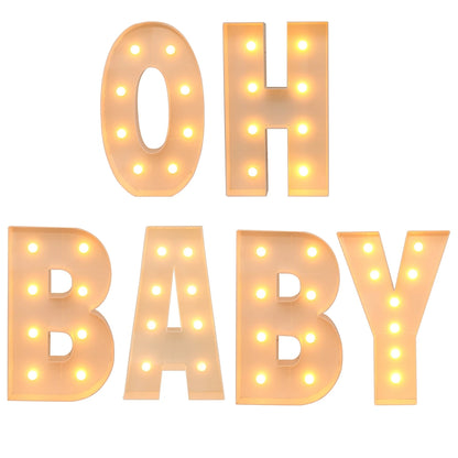 Giant LED Light Box - 915CM Baby Shower Birthday  Wedding Decor - ZOOMNSTORE